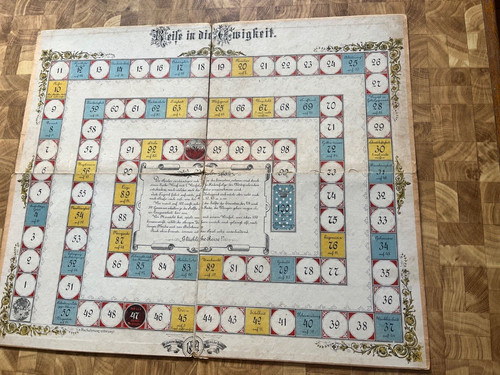 Antikes brettspiel - antikes,