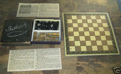 Altes spiel schach schachspiel - altes,