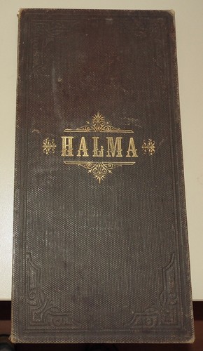 Uraltes brettspiel halma - brettspiel,